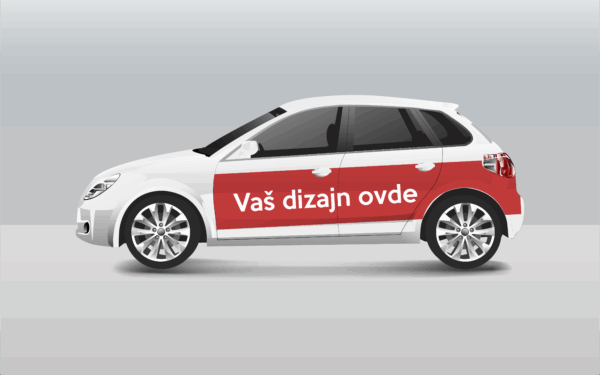 Beli auto sa reklamom firme